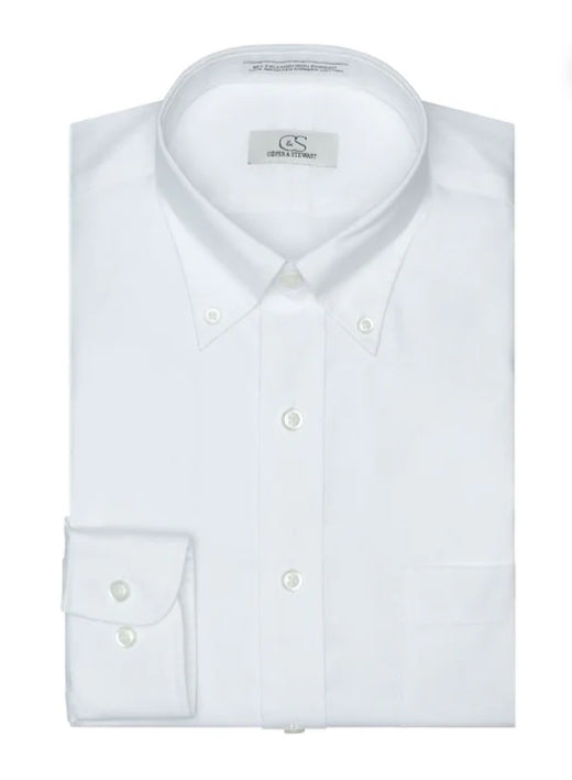 C&S Wrinkle Free Dress Shirts - White