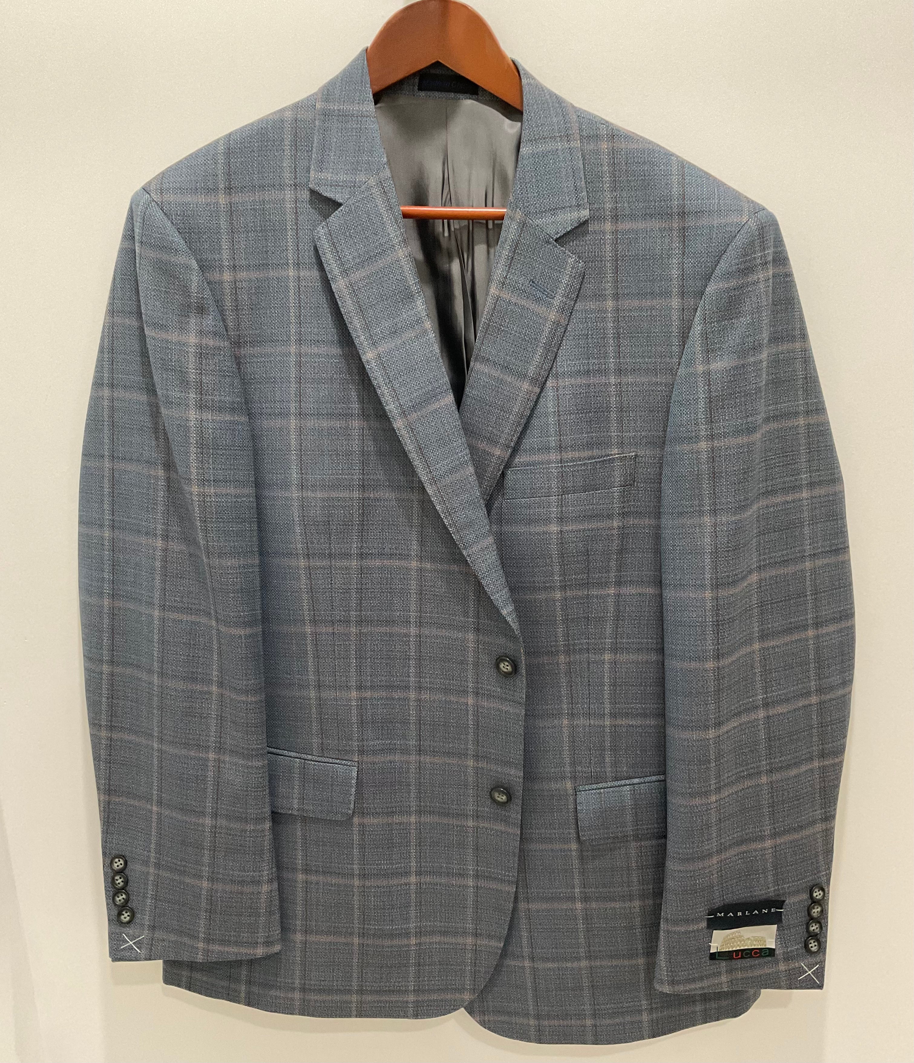 Lucca Sportcoat - Teal Plaid