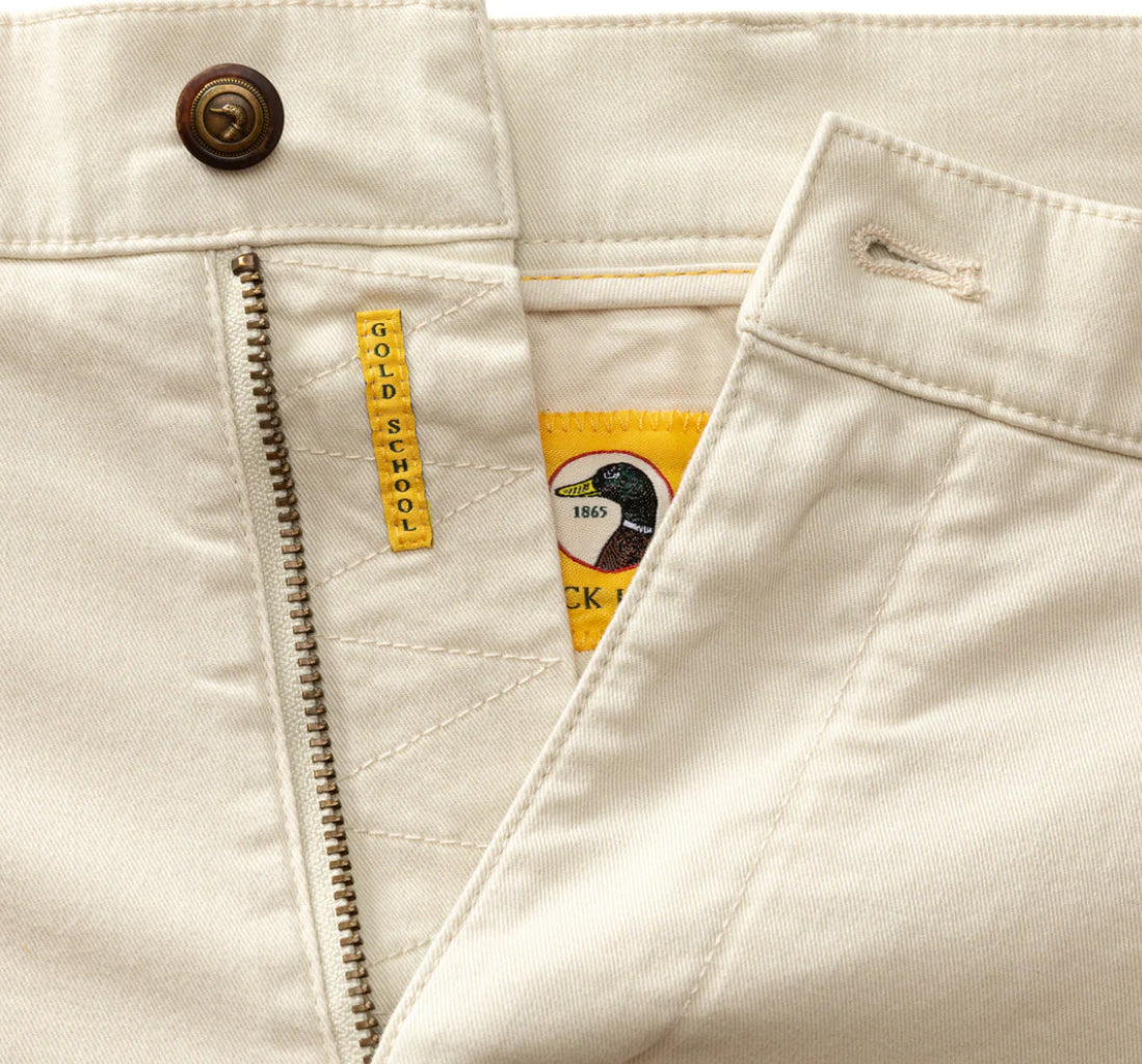 Gold School Chino Short 5” - Stone
