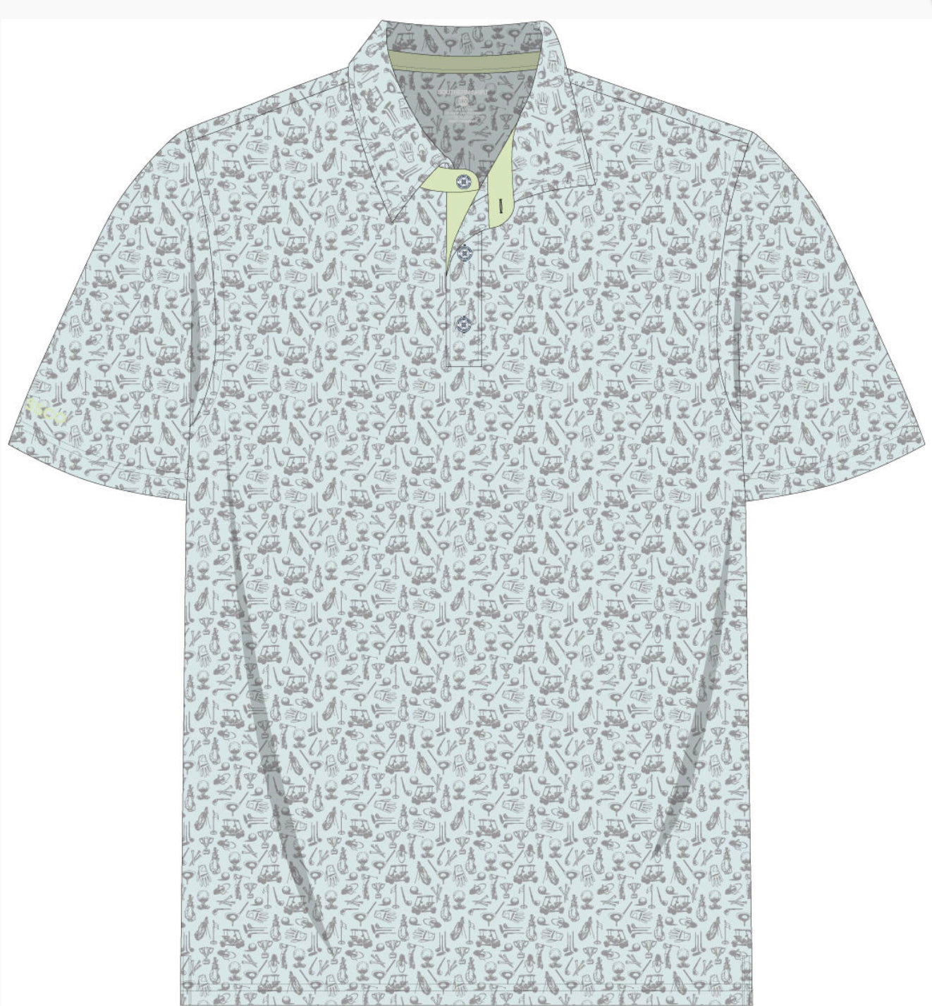 Tapped In Printed Polo