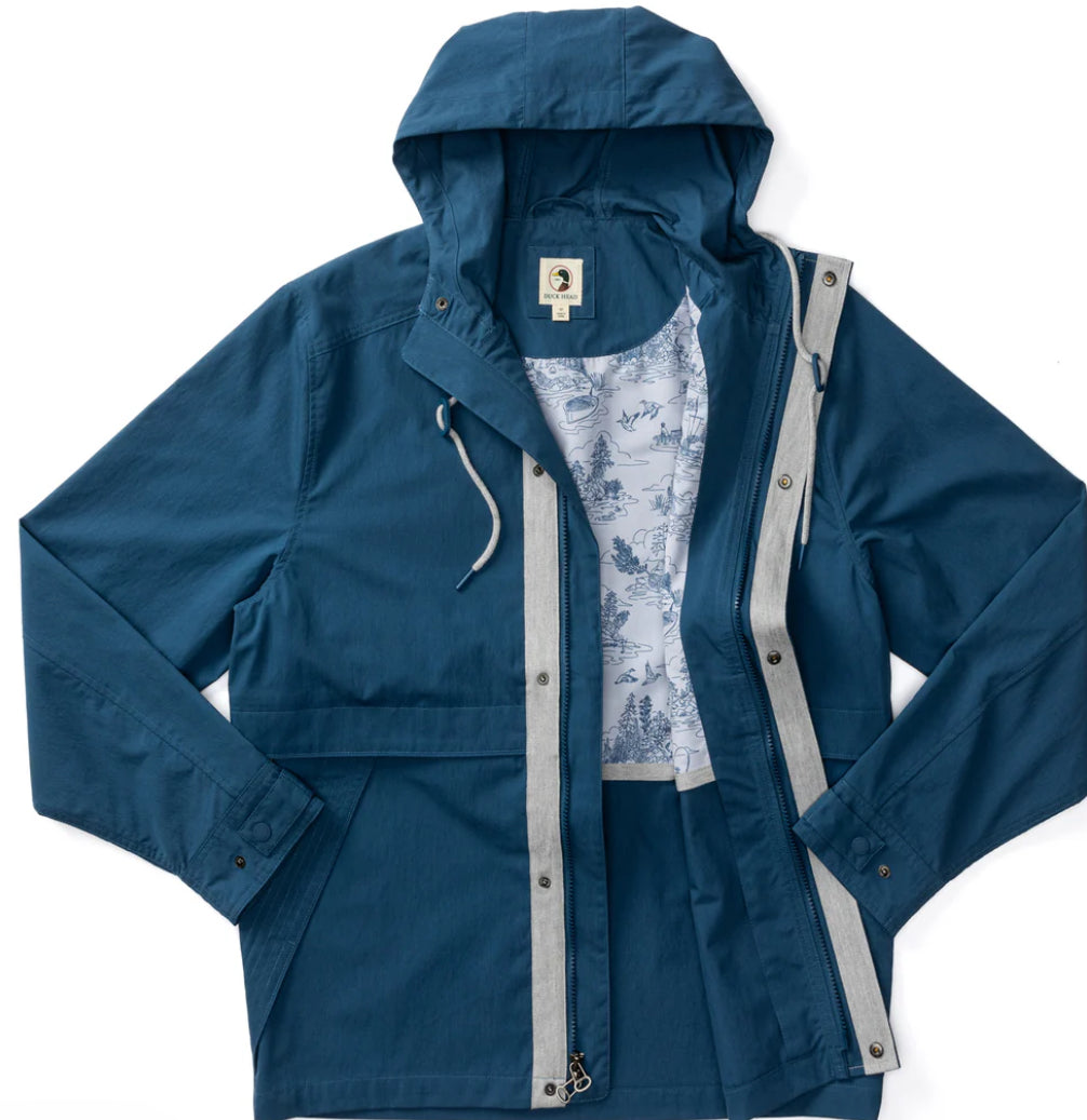 Drifter Weather Resistant Jacket - Midnight Blue