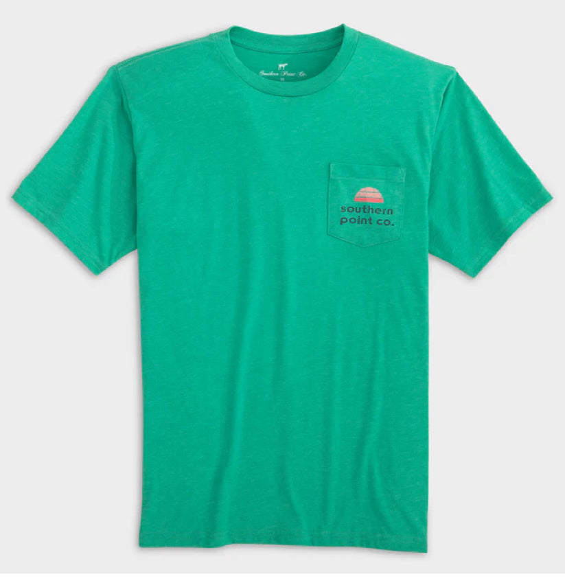 Sunset Palm - WASHED JADE