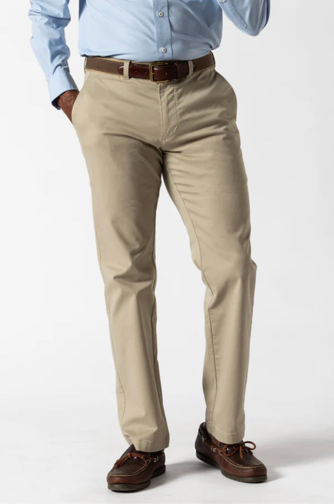Classic Fit Gold School Chino - Khaki