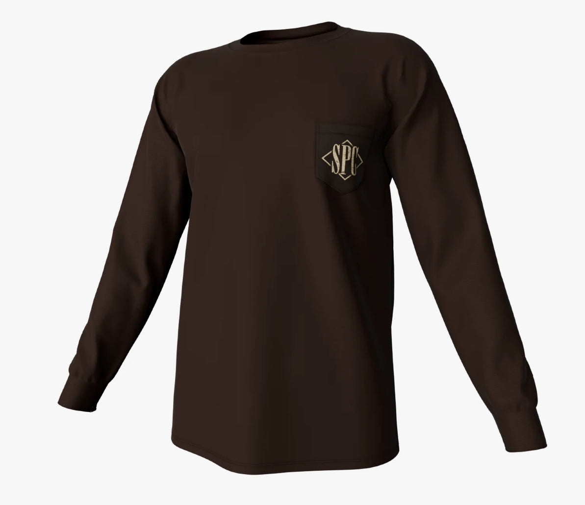 Diamond Quail Long Sleeve Tee - Gunstock