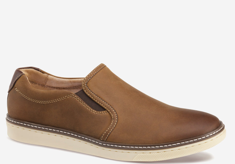 McGuffey Oiled Leather Slip on - TAN