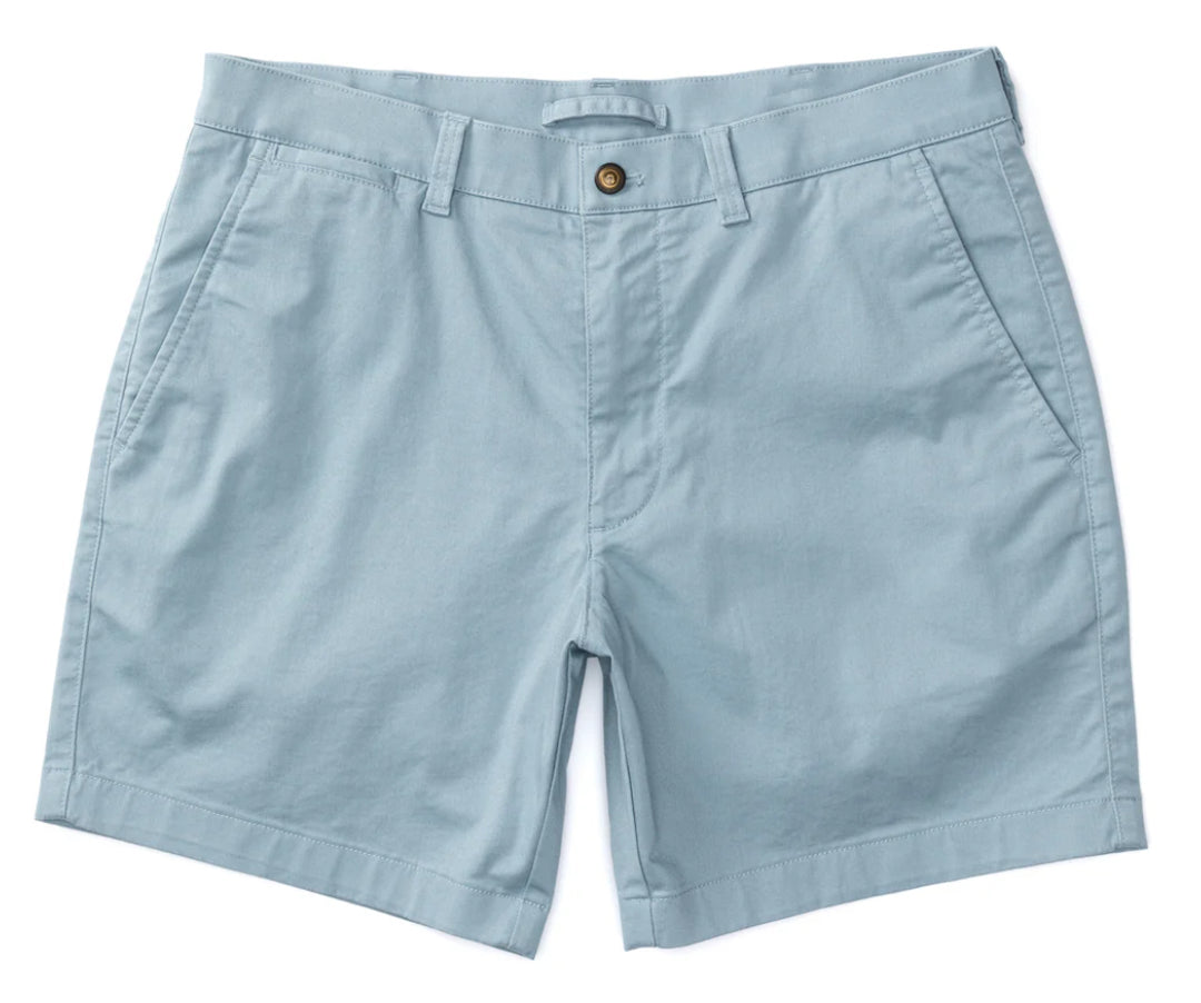 Gold School Chino Short 7” - River Blue