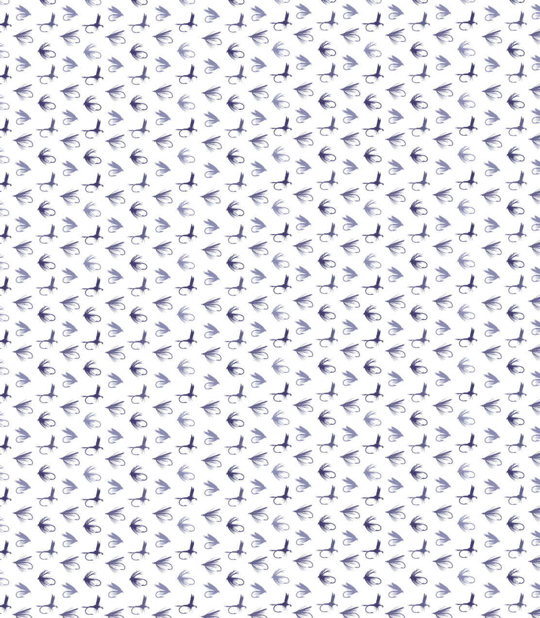 Printed Performance Polo - Violet Flies