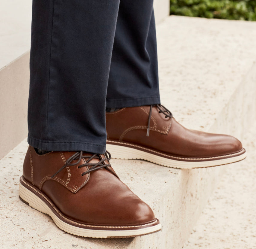 Upton Plain Toe - TAN FULL GRAIN