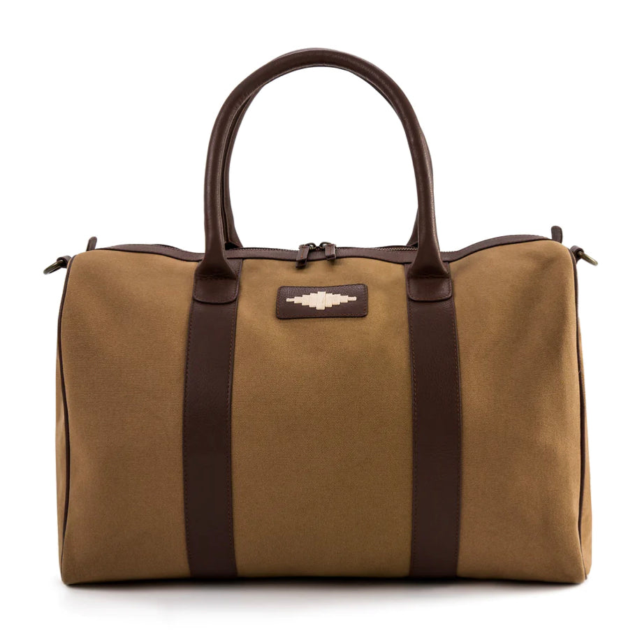 Varon Small Travel Bag - SAND CANVAS