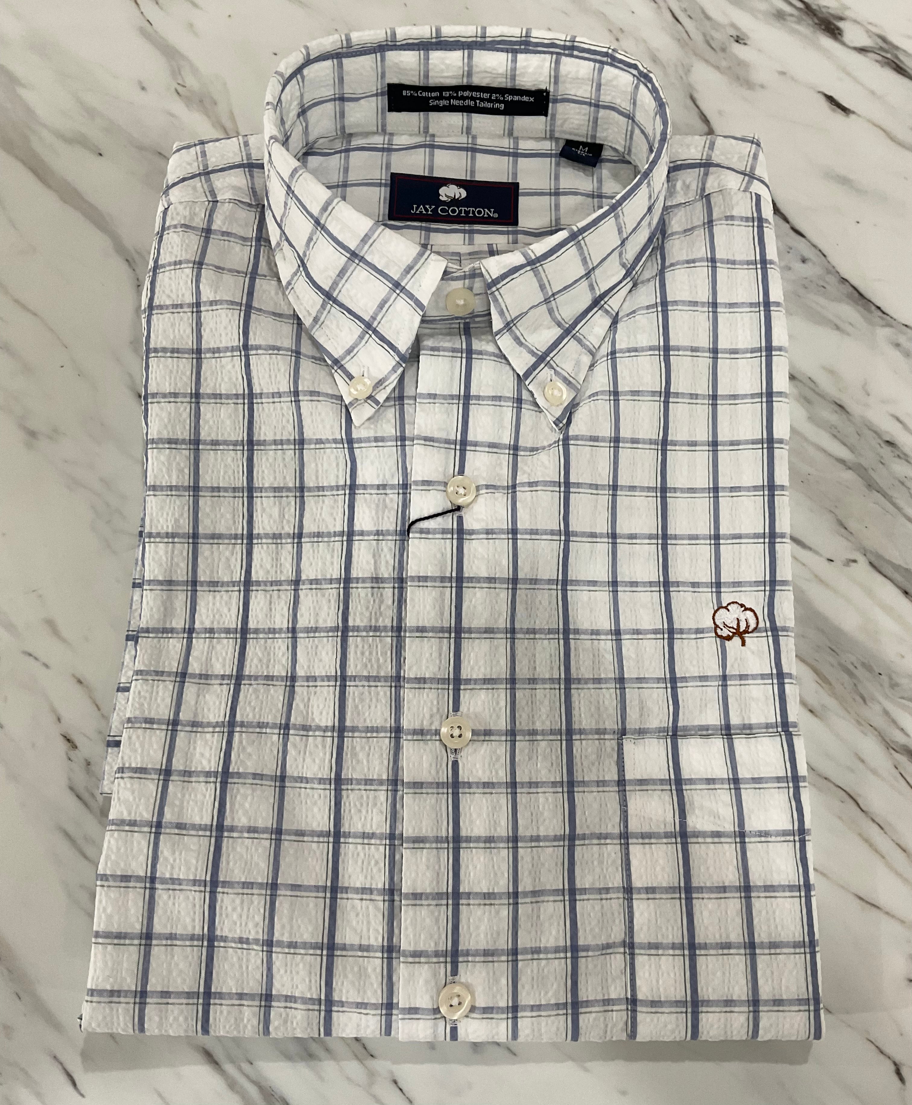 Victor Seersucker Short Sleeve