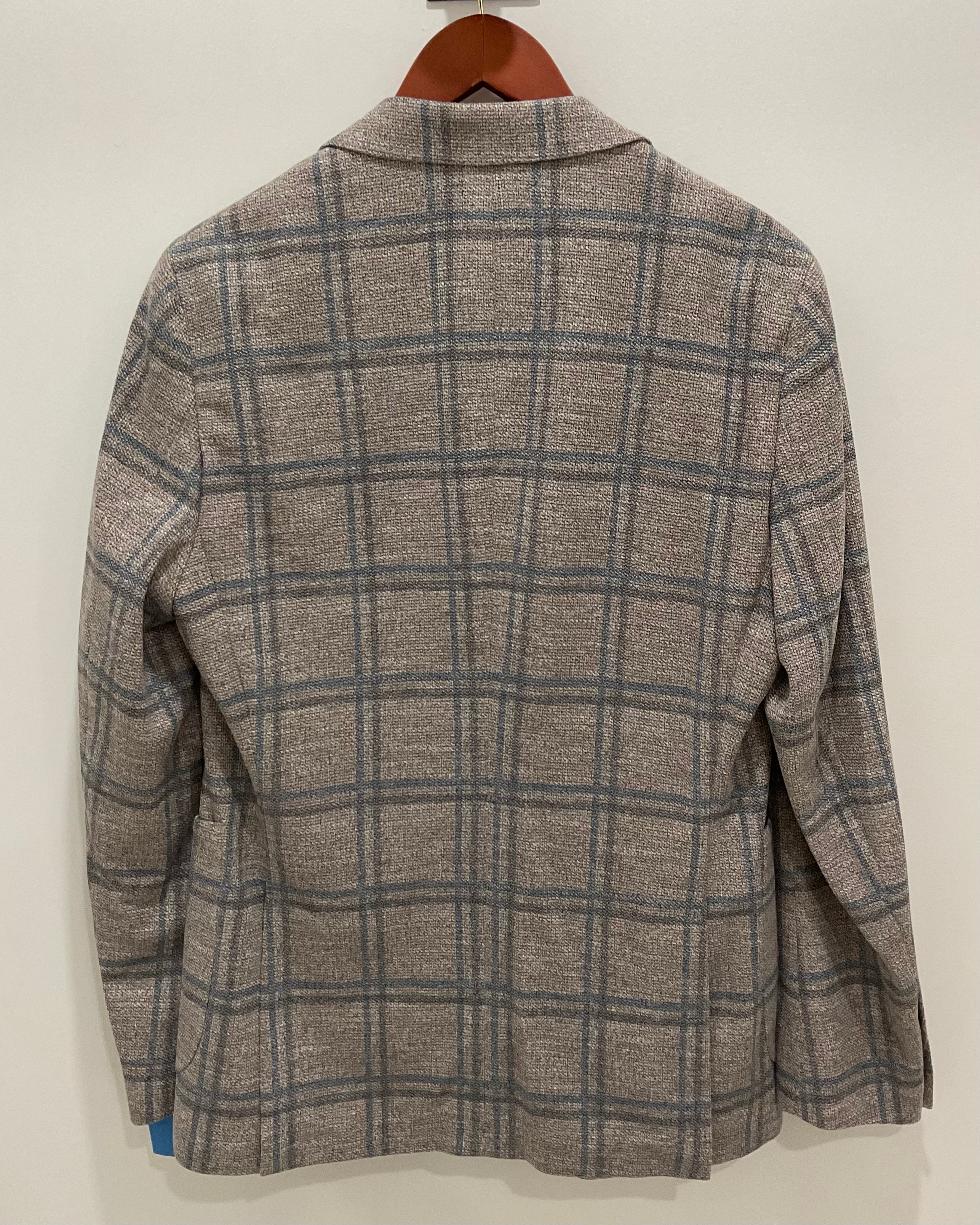 Camel Window Pane Sport Coat