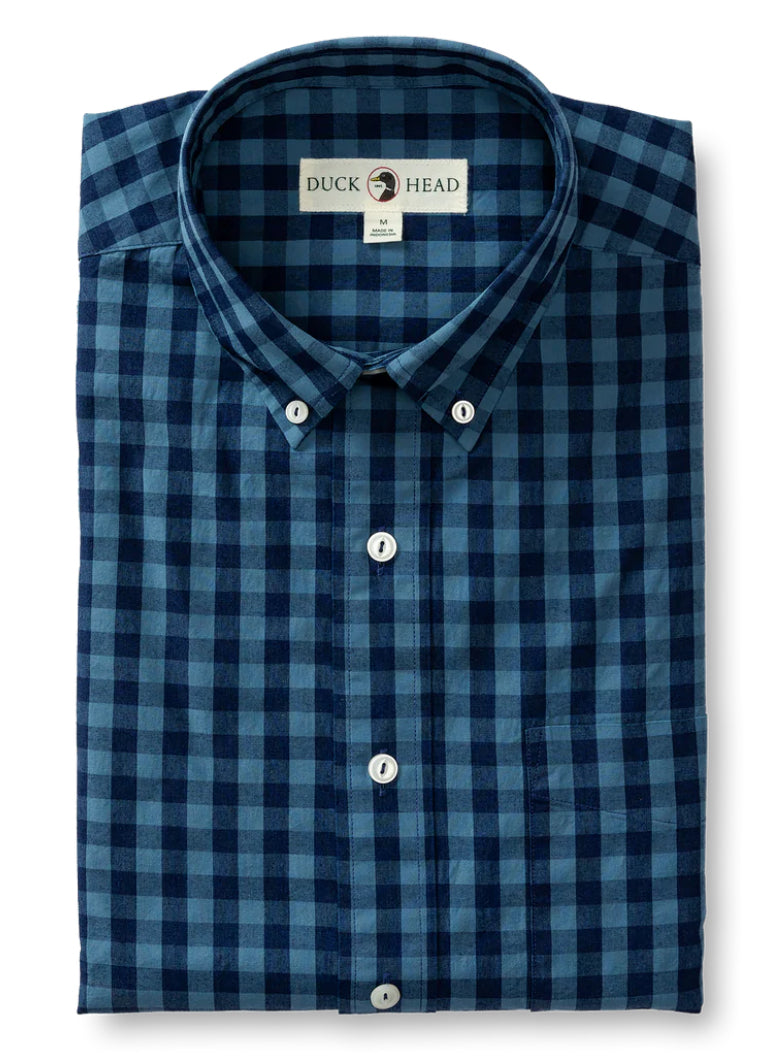 Felton Plaid - INDIGO