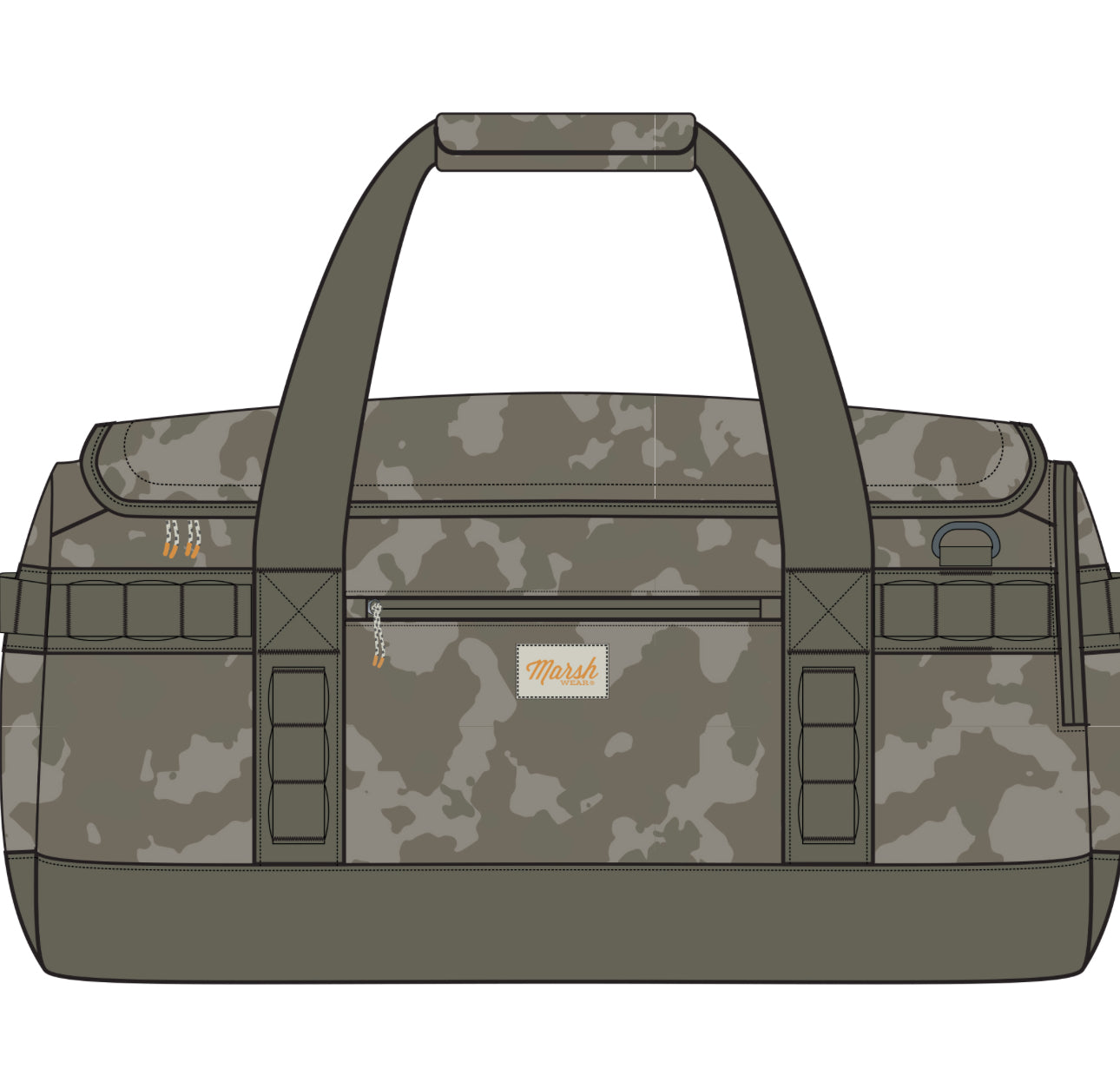 Pursuit 35L Duffel Bag - Foxhole Camo