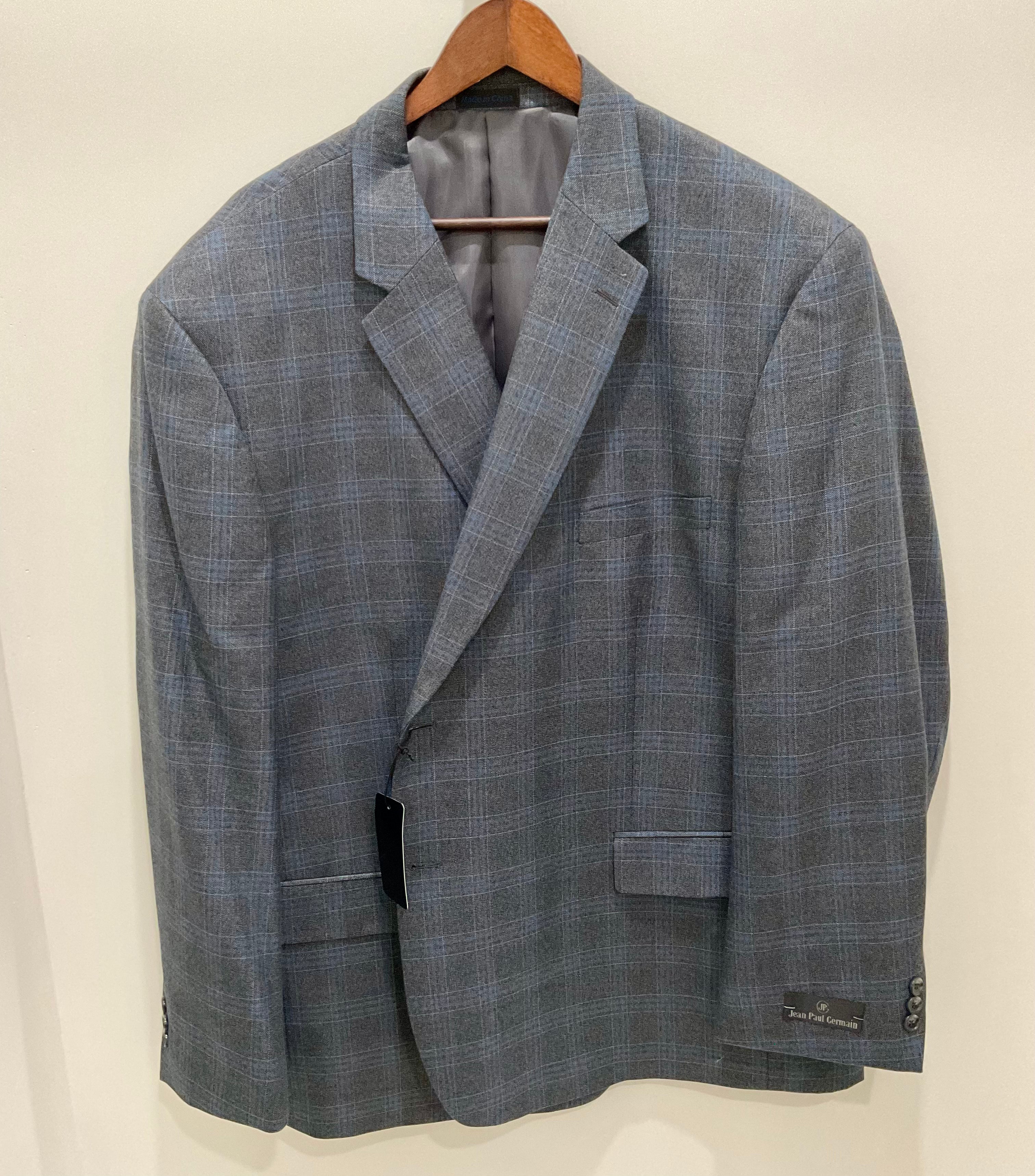 Jean Paul Germain Sportcoat - Grey/Blue Plaid