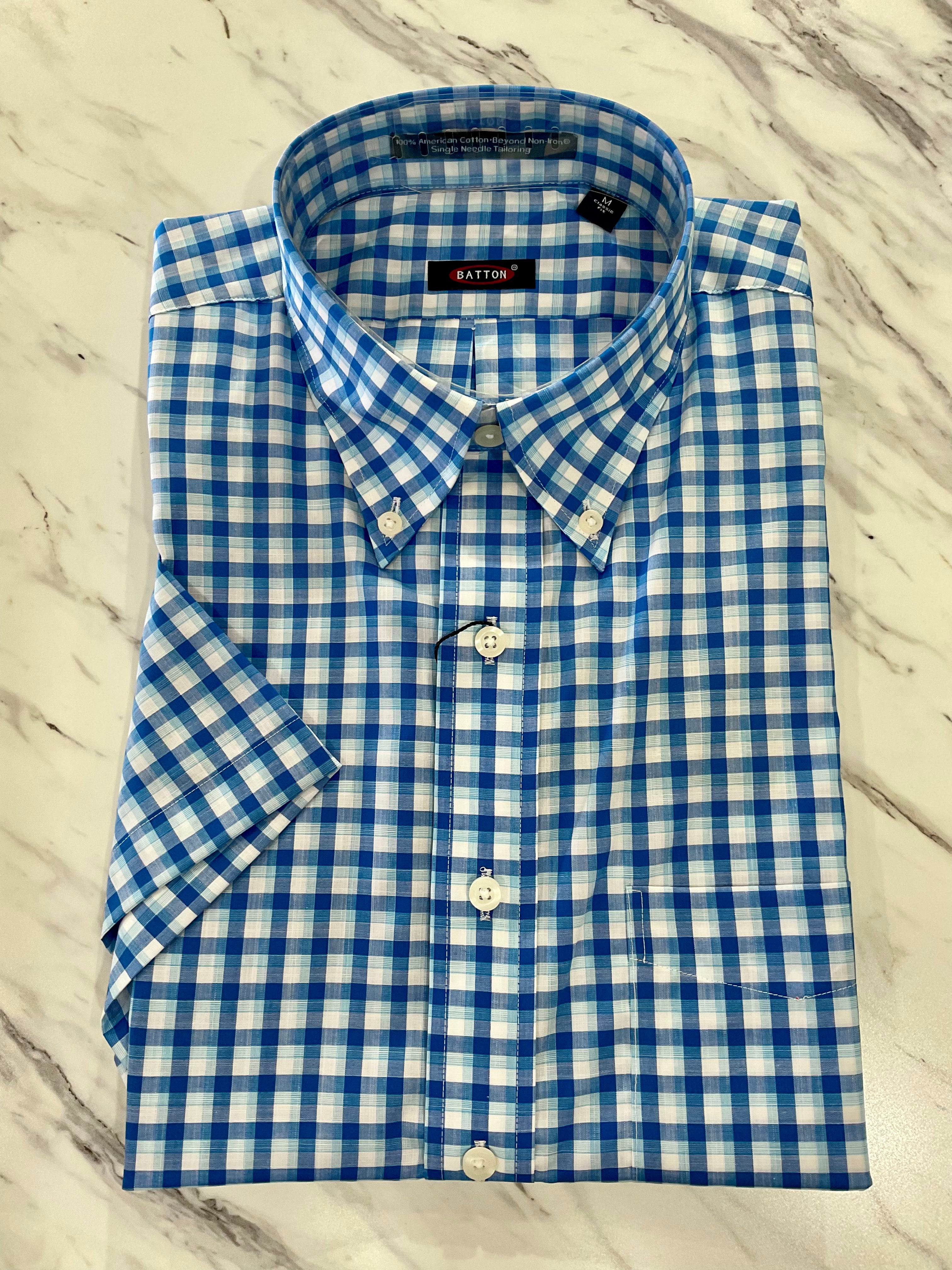 Baker Short Sleeve Cotton Shirt