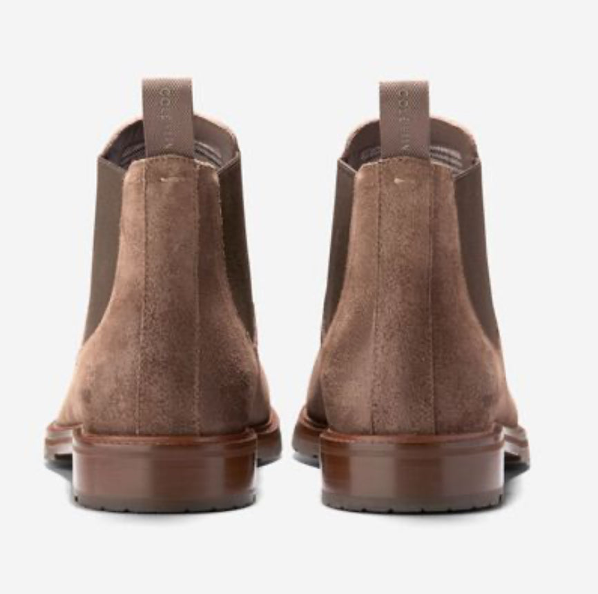 Berkshire Suede Chelsea Boot - LAVA WASH