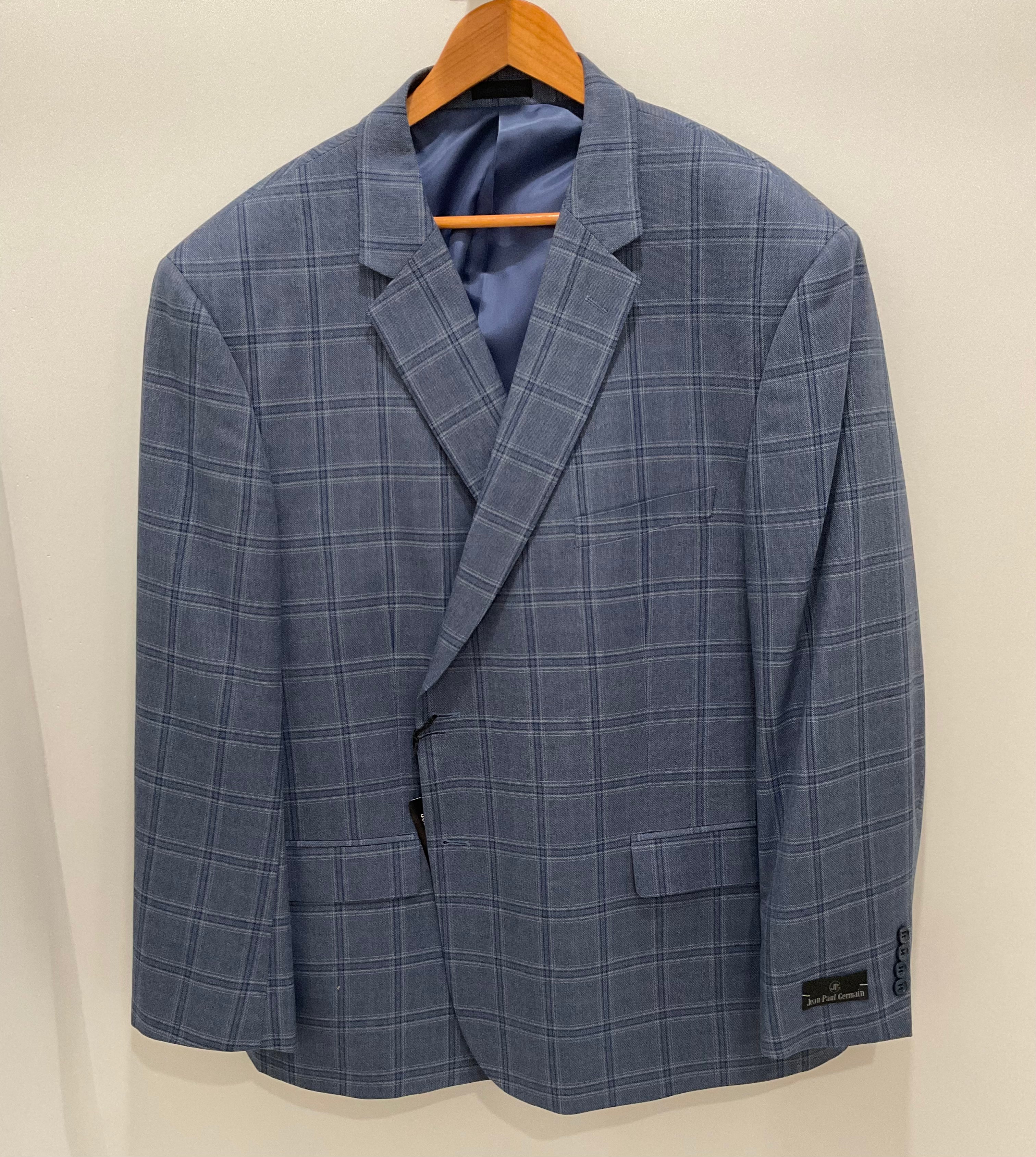 Jean Paul Germain Sportcoat - Robins Egg Plaid
