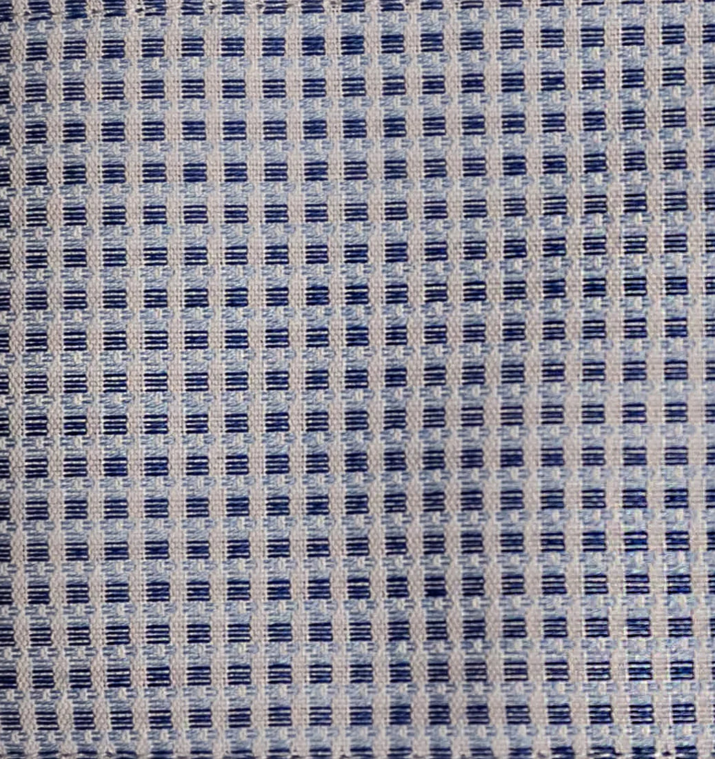 C&S Geo Dot Dress Shirt - Blue/White