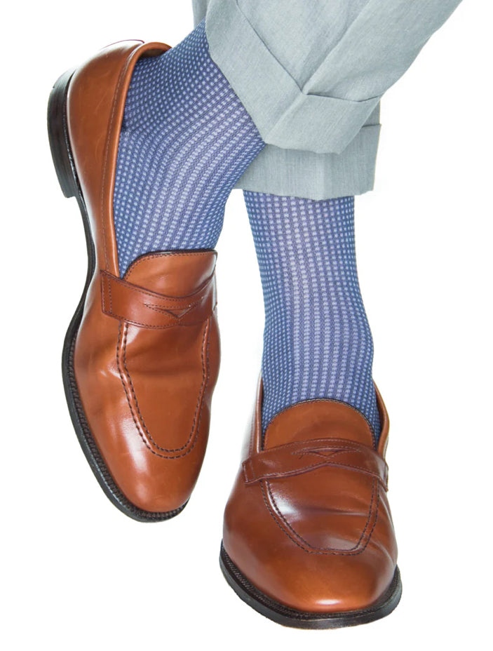 India Ink Nailhead Sock