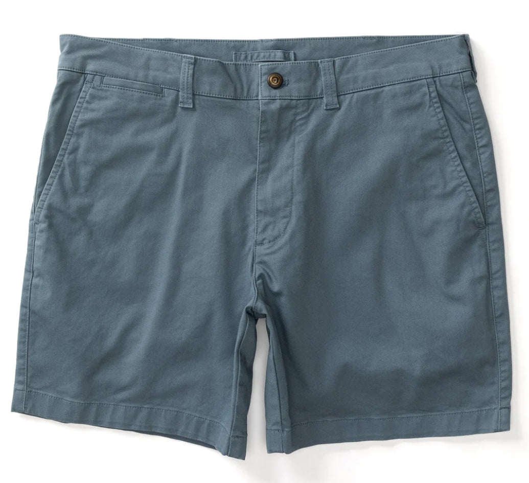 Gold School Chino Short 7” - VINTAGE BLUE