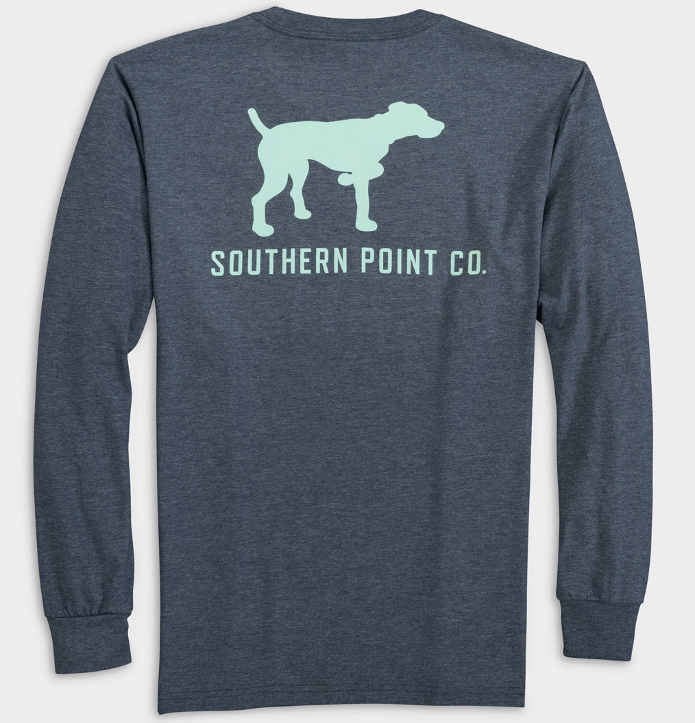 Glow Long Sleeve Tshirt - Orion Blue