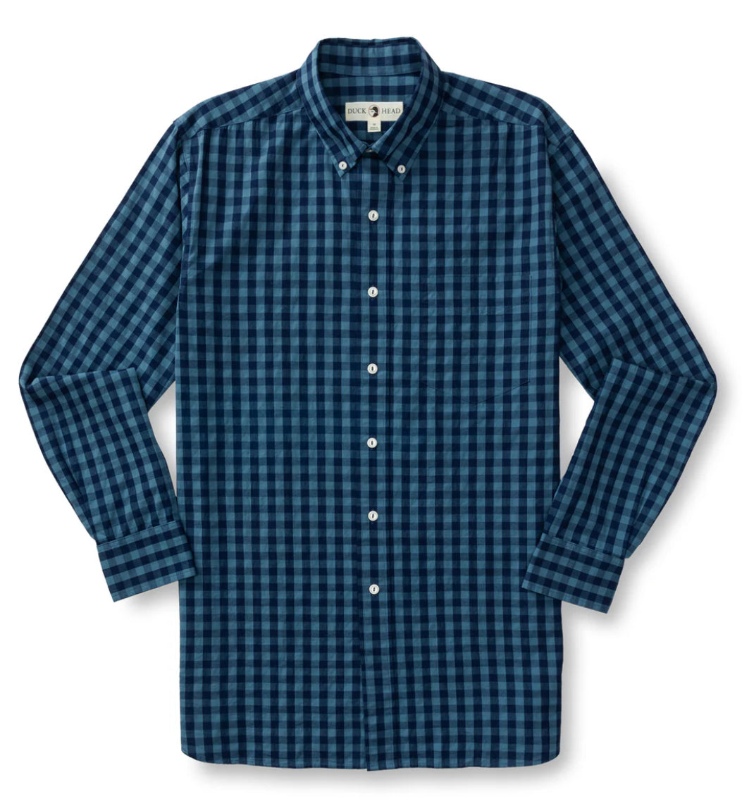 Felton Plaid - INDIGO