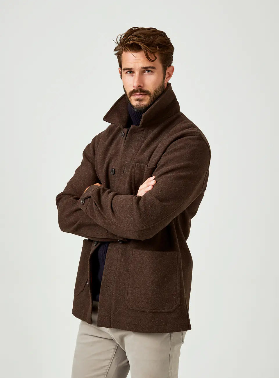 7 Diamonds Generation Chore Coat - CHOCOLATE