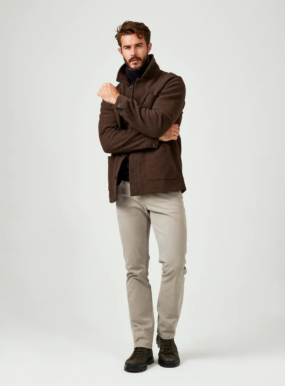 7 Diamonds Generation Chore Coat - CHOCOLATE