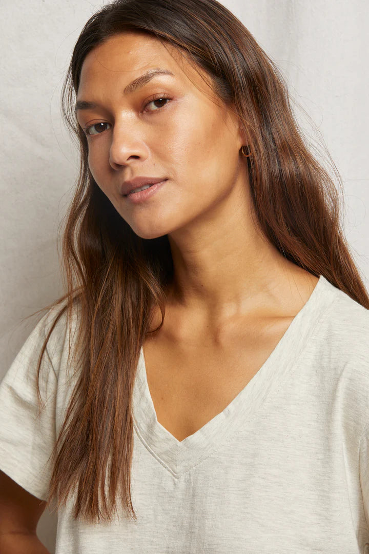 PWT-HENDRIX Boxy SS Tee-Oatmeal