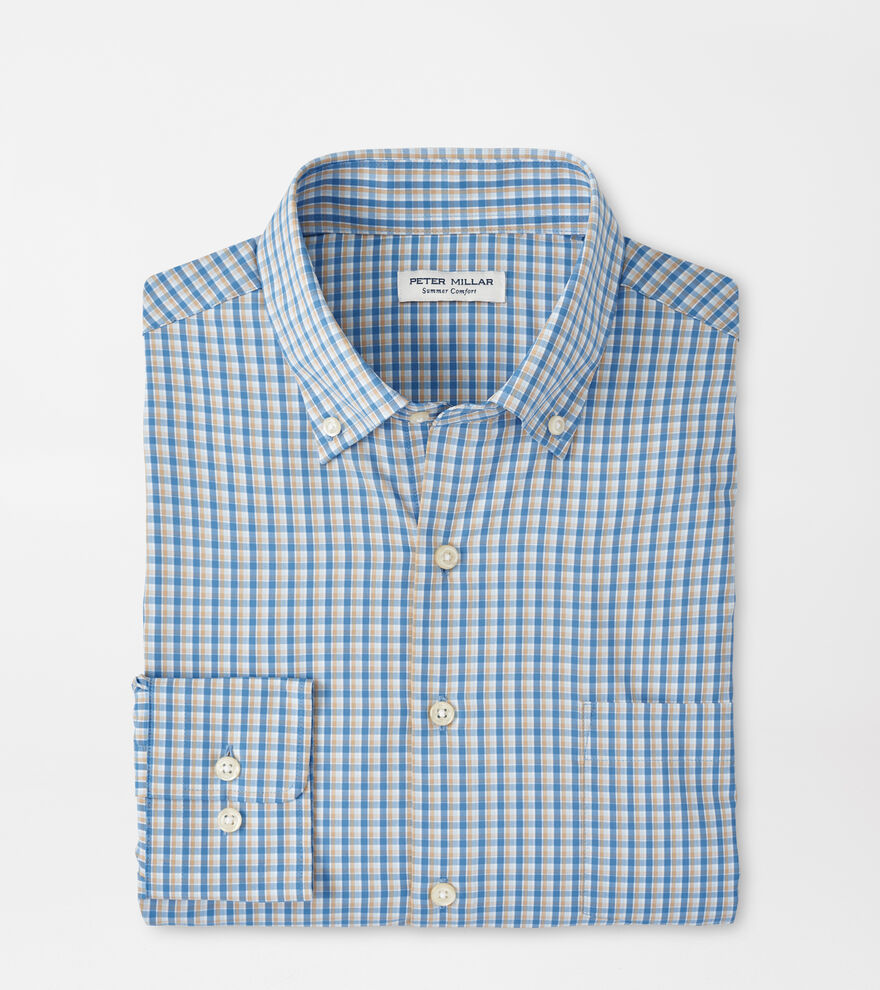 Ashbury Performance Twill Sport Shirt - TWILIGHT BLUE