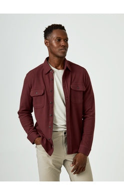 Generation Shacket - BURGUNDY