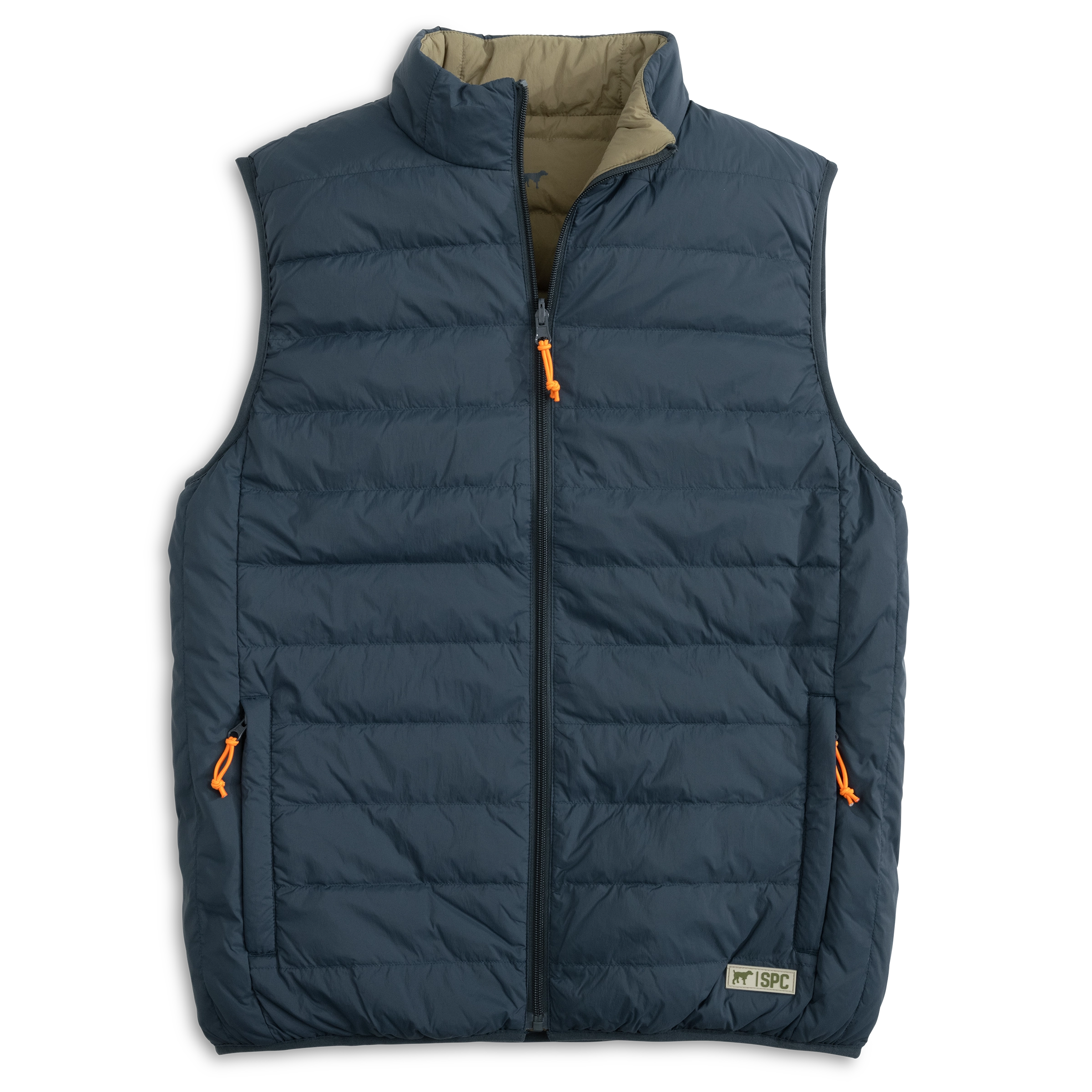 Field Series Reversible Vest - NAVY/OLIVE