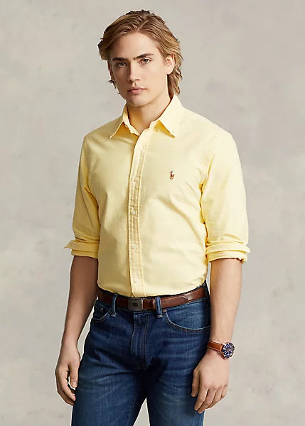 Iconic Oxford Long Sleeve - YELLOW