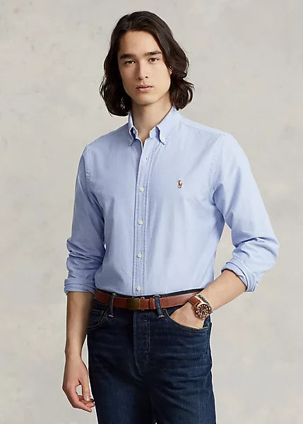 Iconic Oxford Long Sleeve - BLUE
