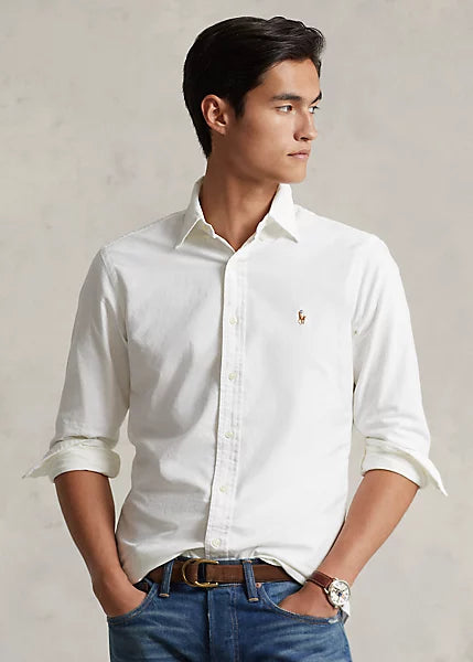 Iconic Oxford Long Sleeve - WHITE