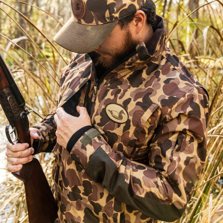 Camo Shell Pullover