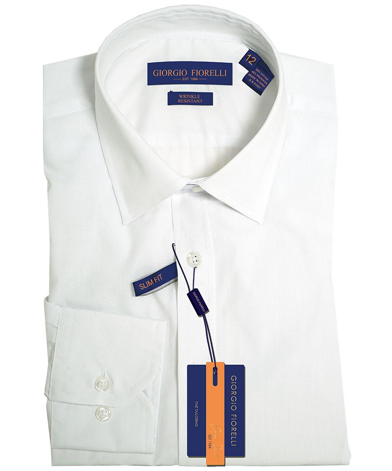 Easy Care Dress Shirt 15.5 32/33 / White