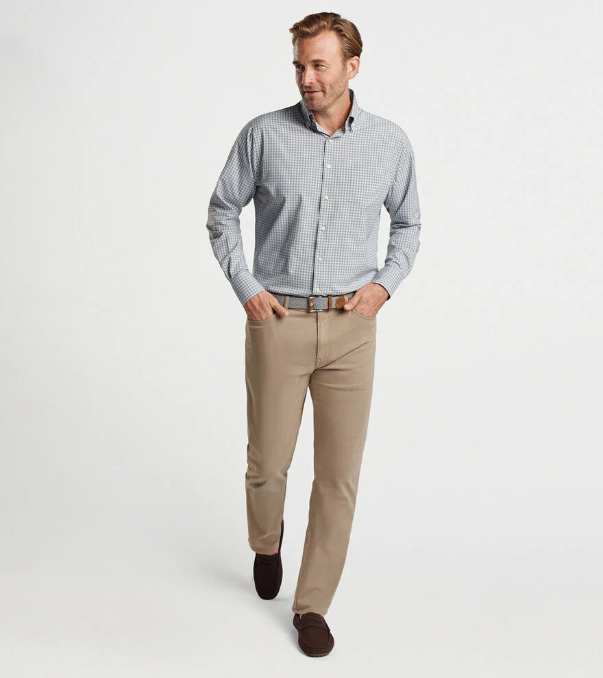 Murray Performance Poplin Shirt - Dark Olive
