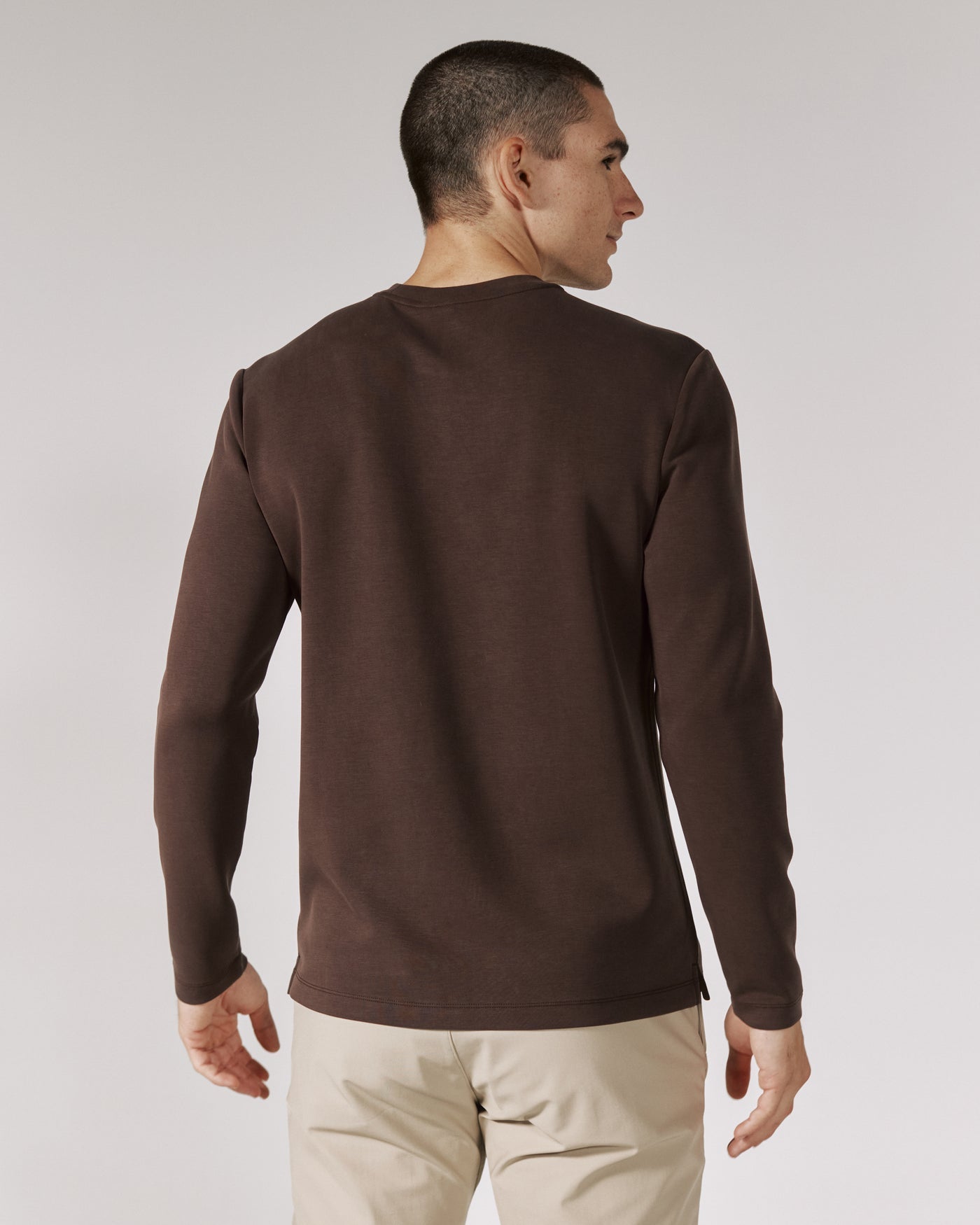 Rev Modal Crewneck - Bordeaux
