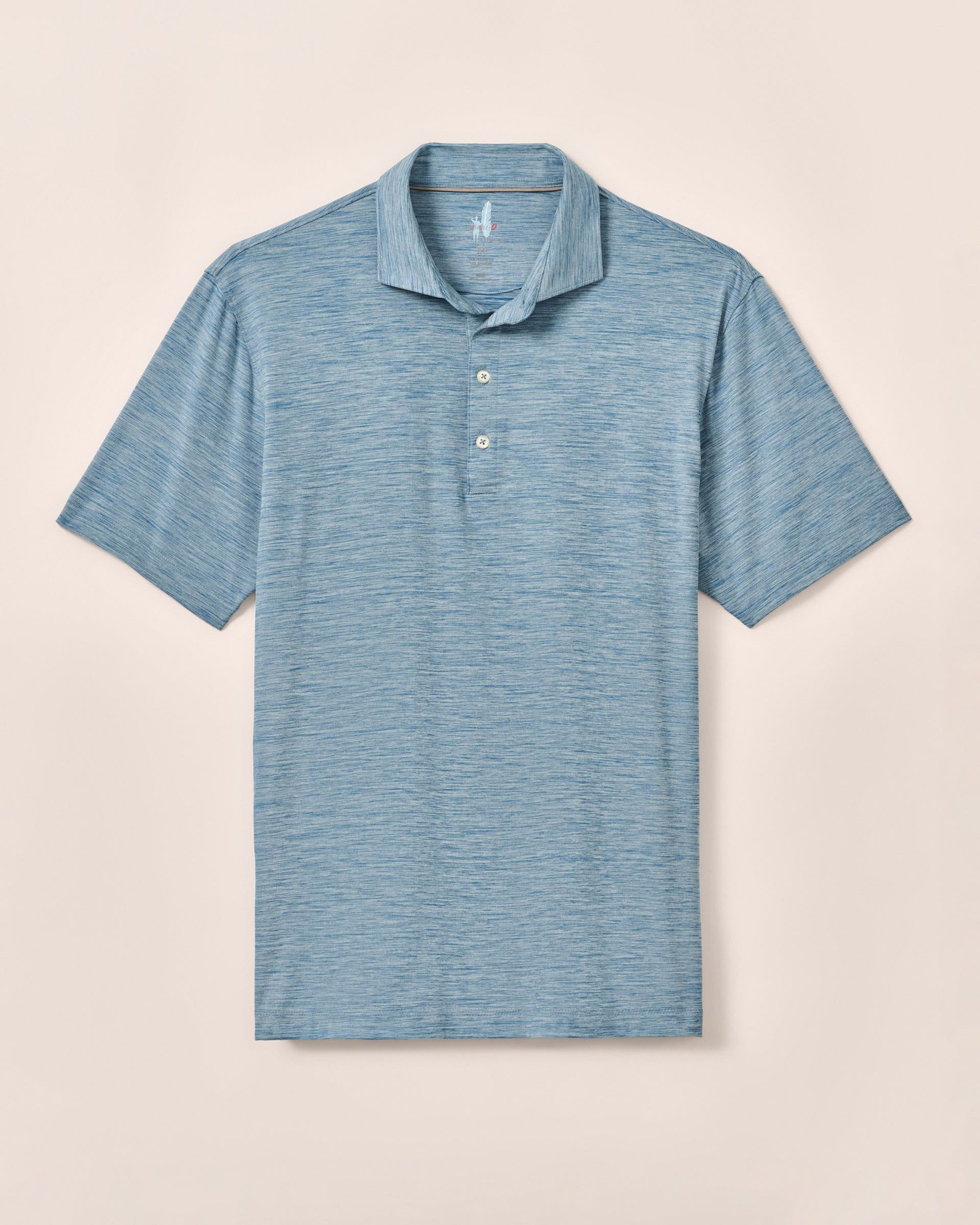 Huronn Featherweight Polo - Barrels Blue