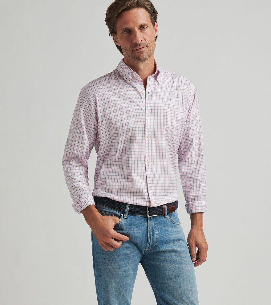 Caspian Perfect Cotton Sport Shirt - Pink