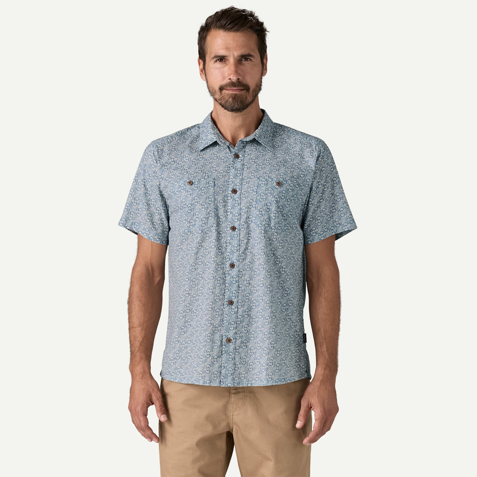Back Step Shirt - Mountain Breeze Blue