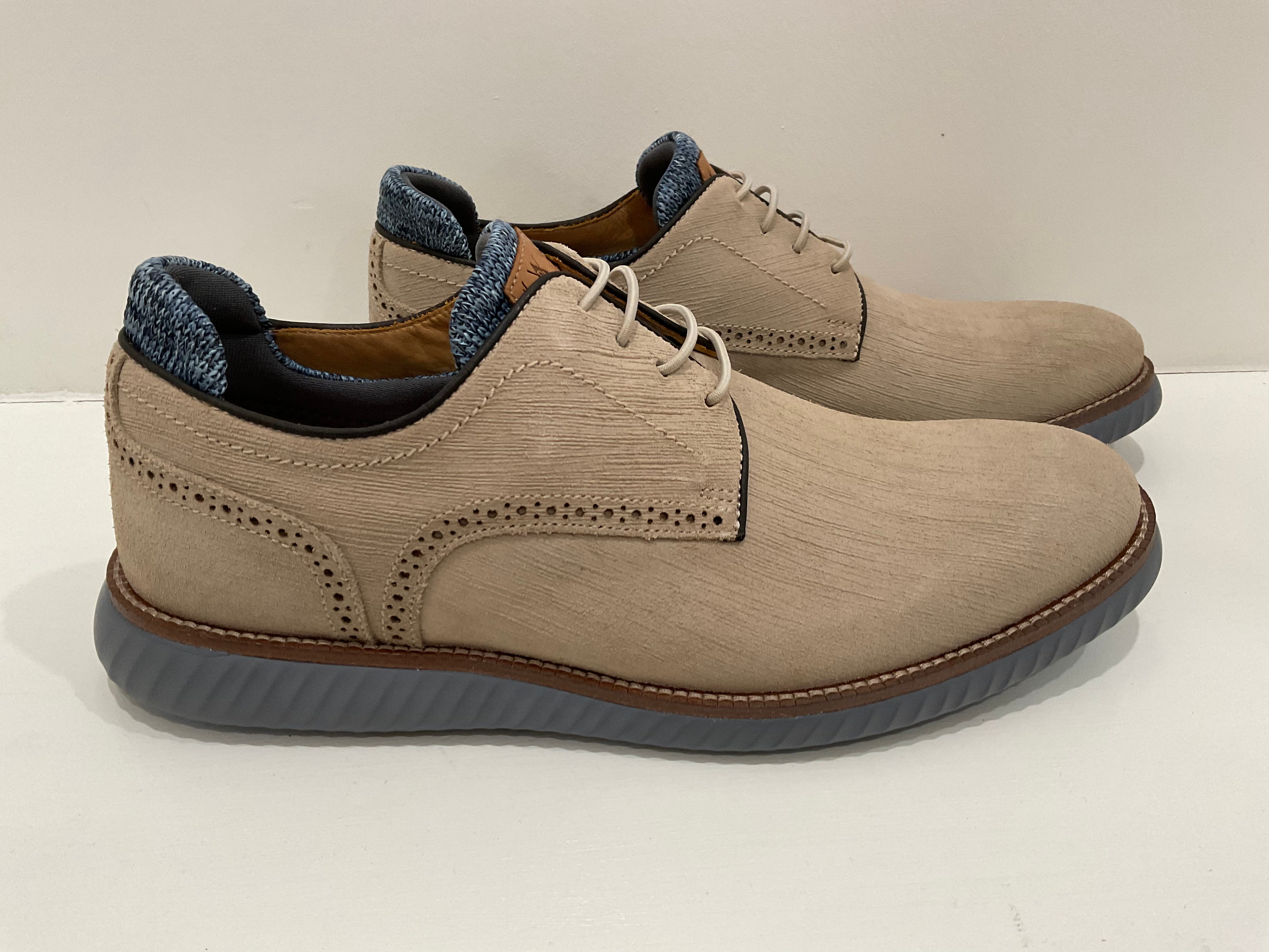 Countryaire Suede Plain Toe - Bone