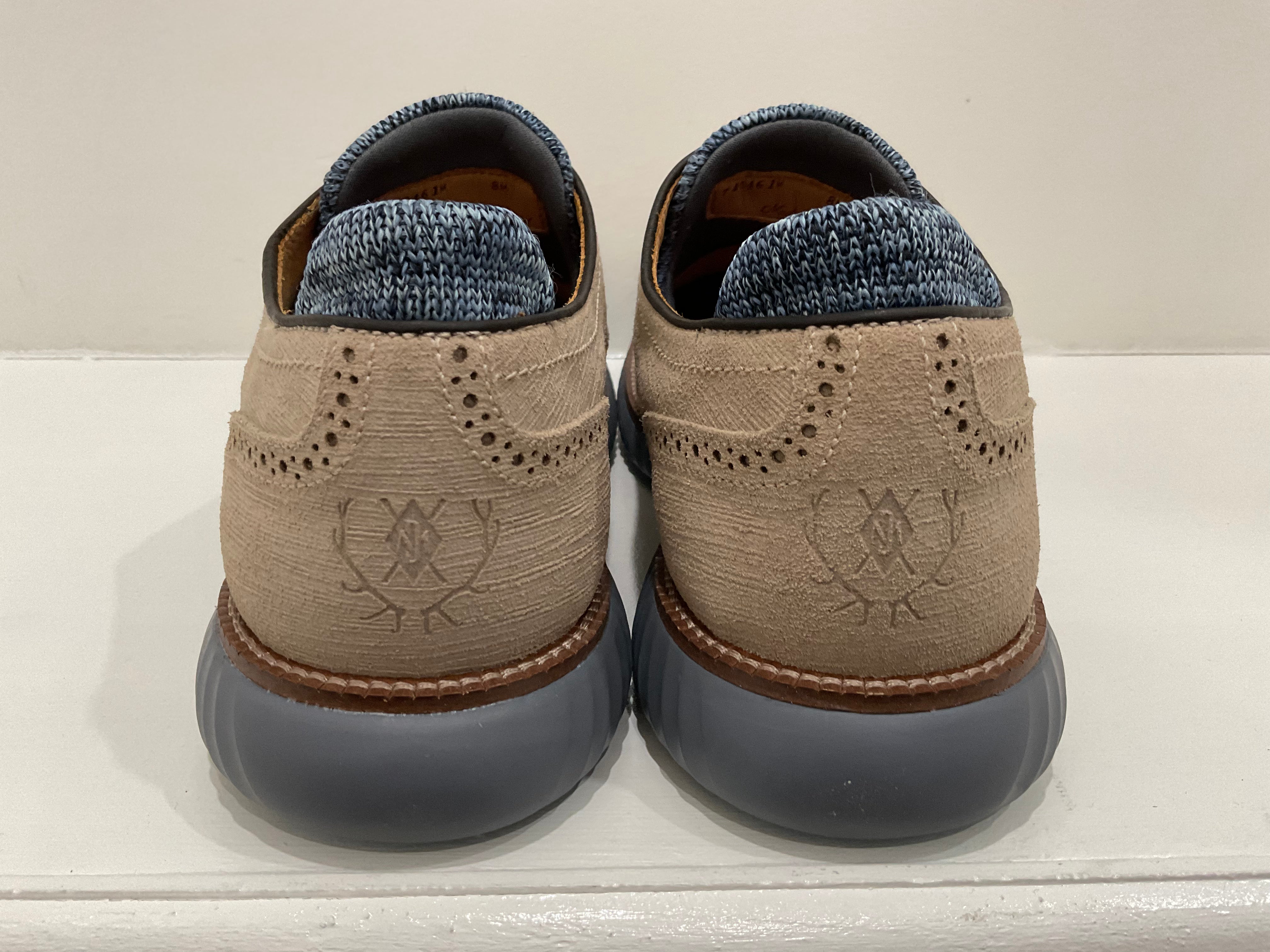 Countryaire Suede Plain Toe - Bone