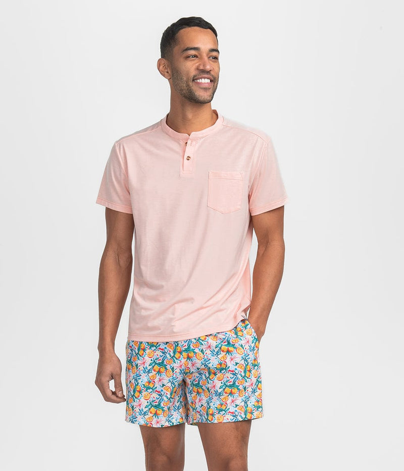 Max Comfort Henley - Peach