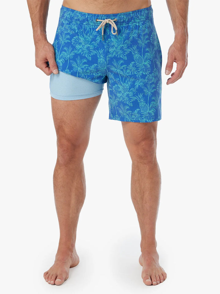 Bayberry 7” Trunk - Tropical Cobalt