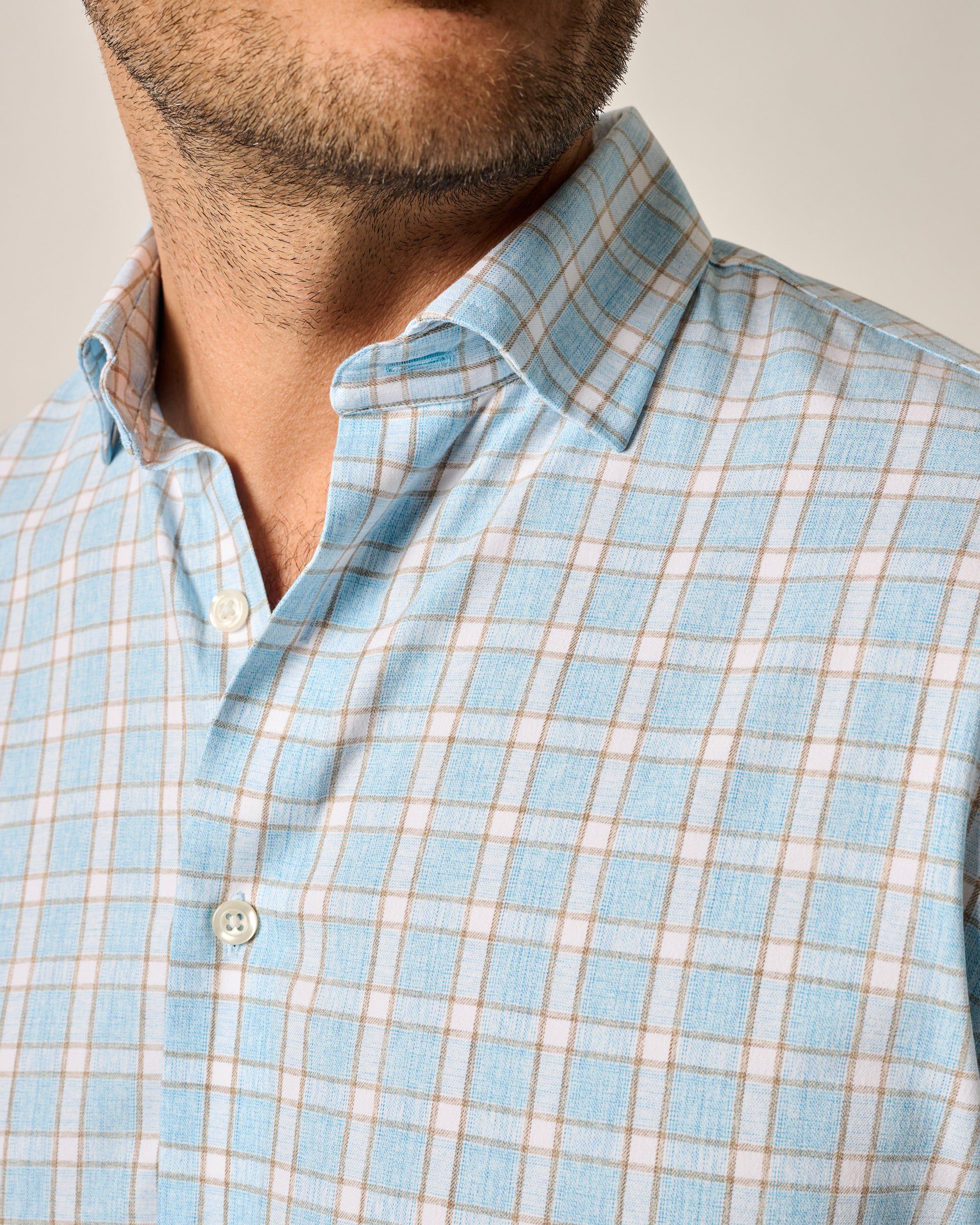 Koby Performance Button Up - Malibu