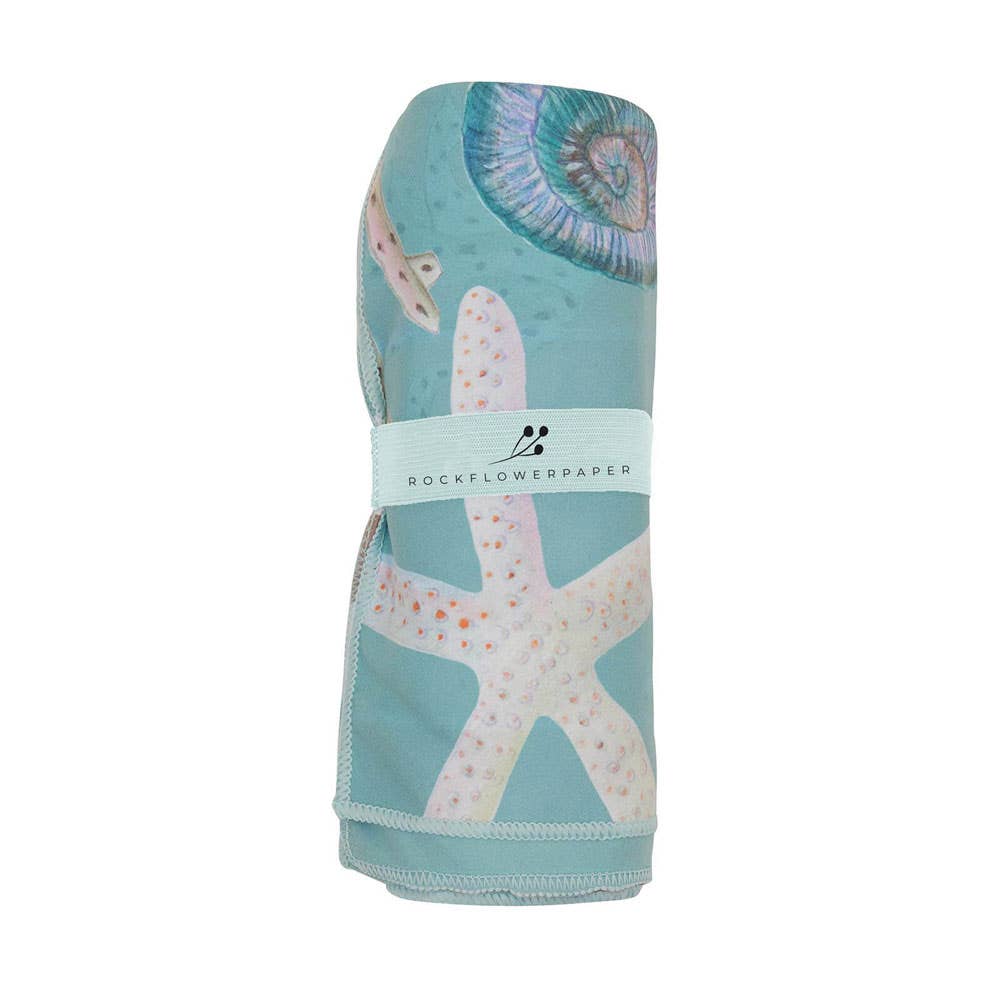 Sea Treasures Reversible Beach Towel