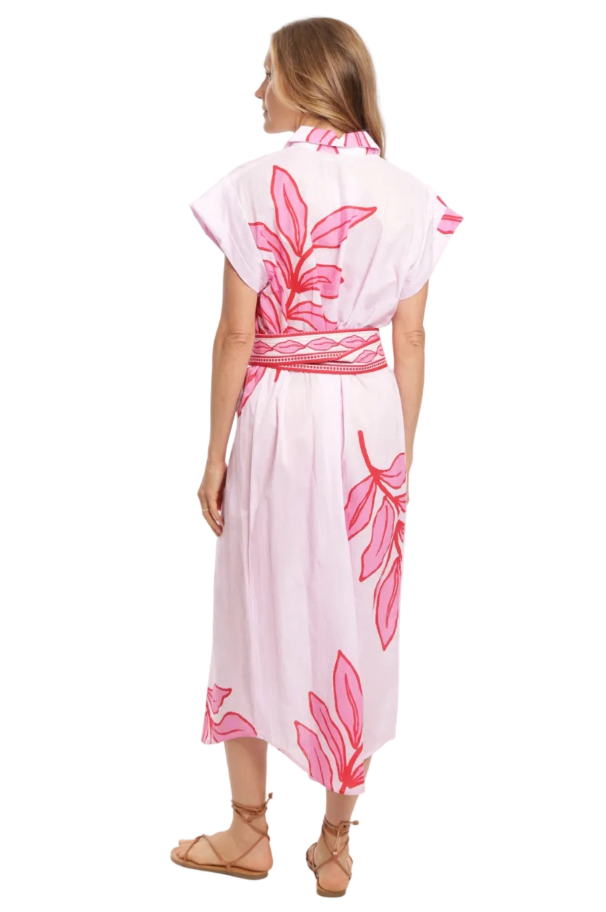 Paige Dress - Pink Elephant