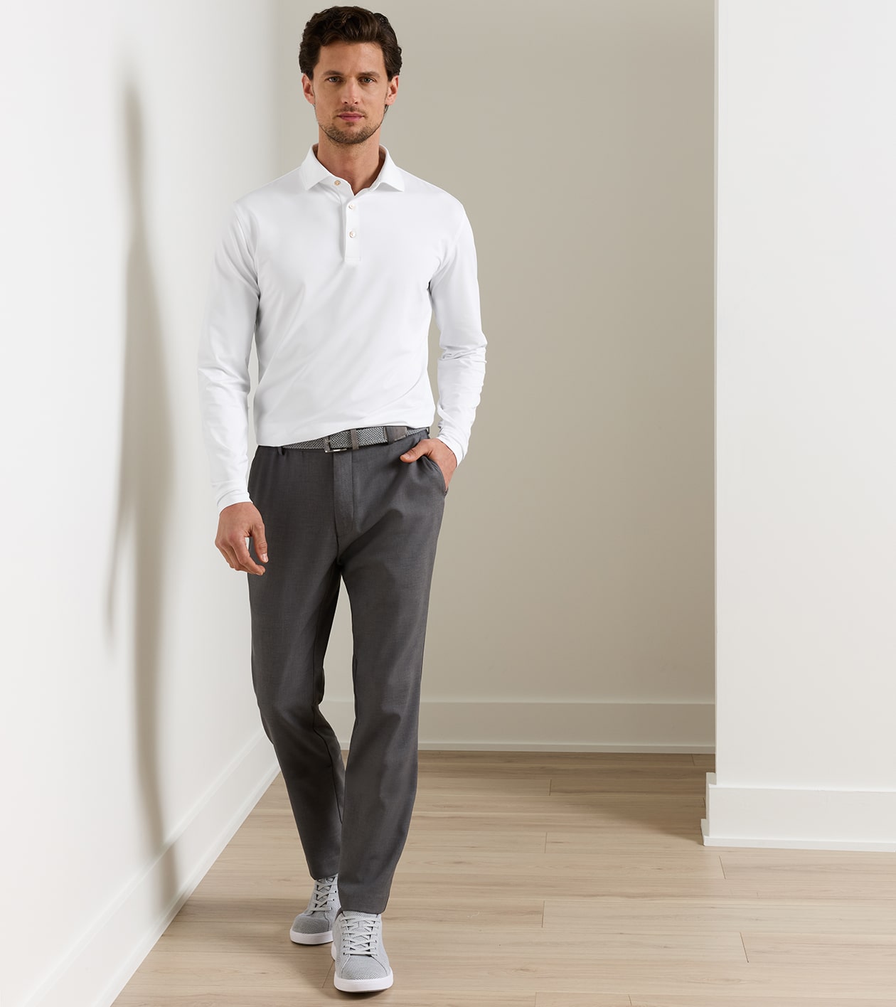 Charlotte Performance Trouser - Charcoal